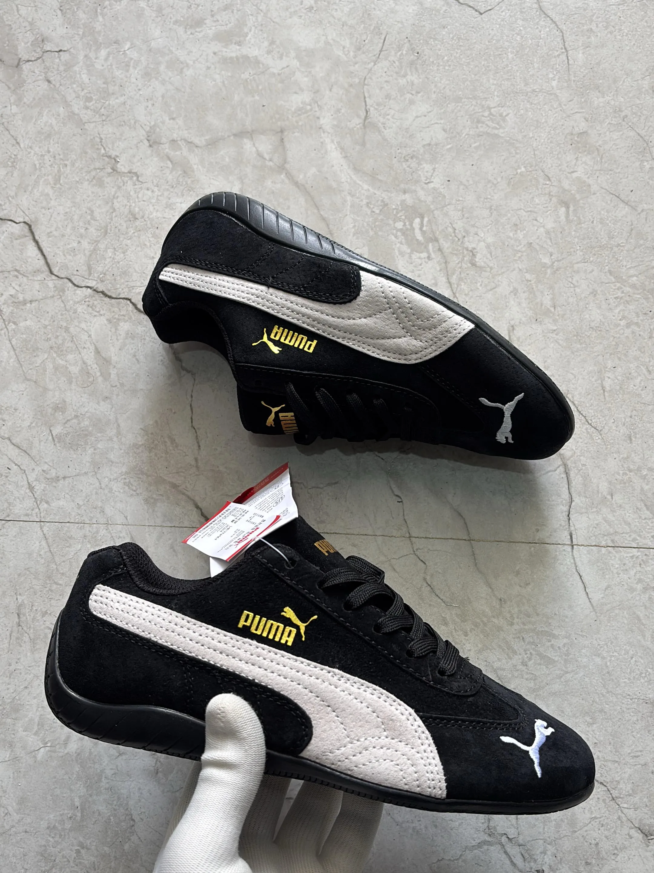 Puma cat (black-white) (View 2)